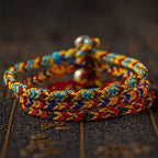 Fortune Jewel "May you be good fortune and success" Lucky Multicolored Bracelet