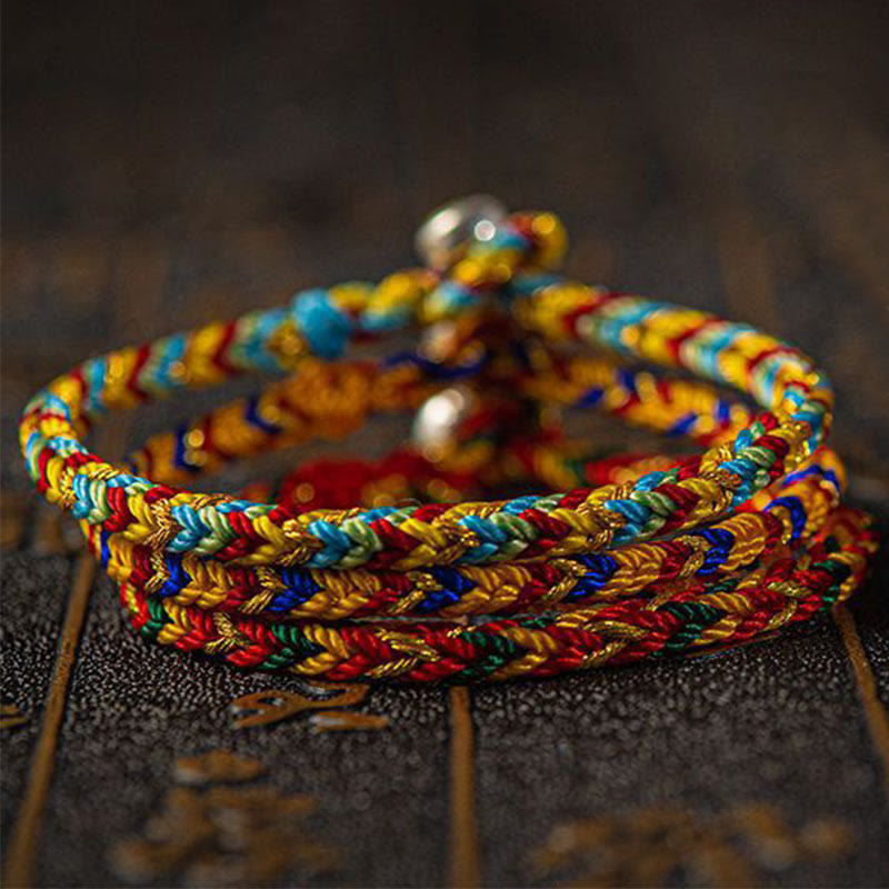Fortune Jewel "May you be good fortune and success" Lucky Multicolored Bracelet