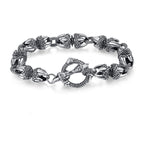 Fortune Jewel Dragon Claw Engraved Strength Protection Bracelet