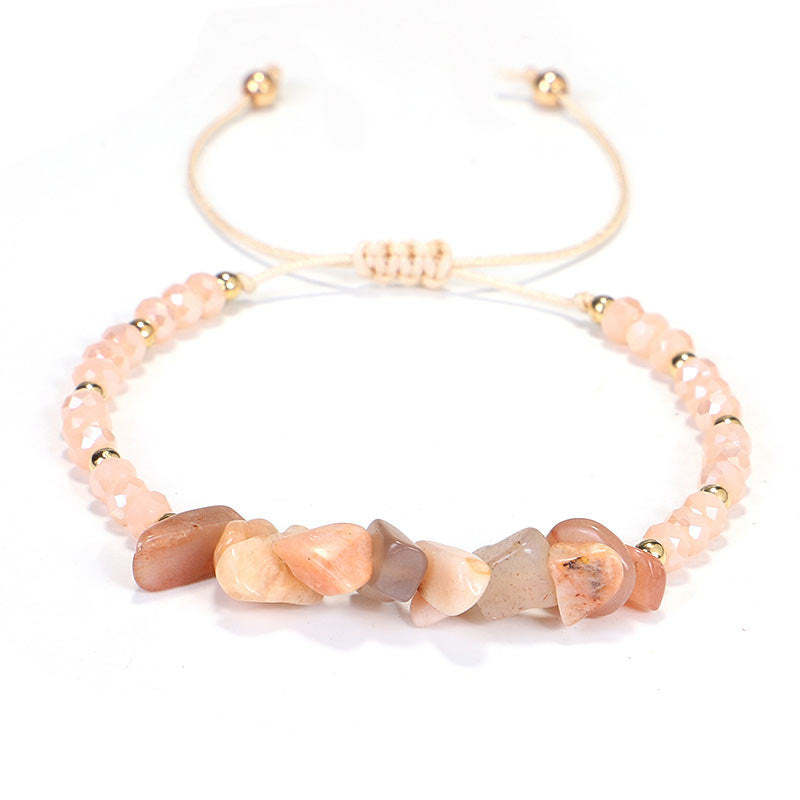 Fortune Jewel Amethyst Purify Knit Bracelet