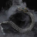 Fortune Jewel Nordic Dragon Handmade Amulet Luck Protection Chain Bracelet Fortune Jewel