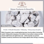 Fortune Jewel "All the Best for Love and Harmony" Stone Quartz Bracelet Includes Gift Message Card Fortune Jewel