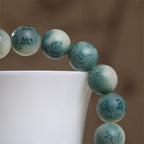 Fortune Jewel Bodhi Seed Om Mani Padme Hum Engraved Keep Away Evil Spirits Bracelet