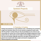 Fortune Jewel Eye of Horus Protection Necklace Pendant