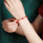 Fortune Jewel 12 Chinese Zodiac Lucky Red String Bracelet
