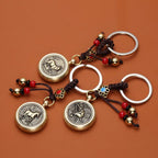 Fortune Jewel 12 Chinese Zodiac Blessing Wealth Fortune Keychain