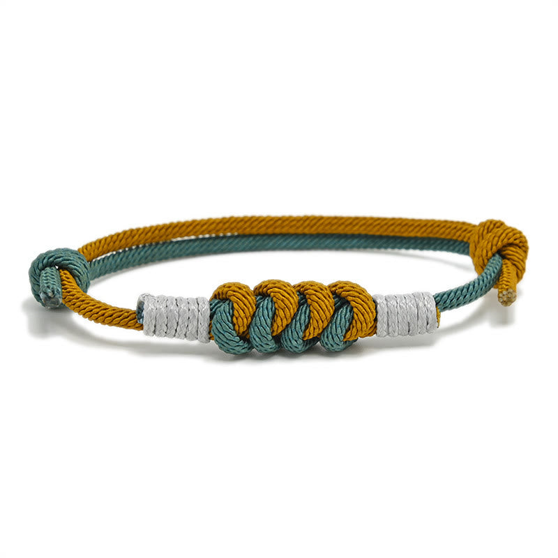 Fortune Jewel Simple Design King Kong Knot Strength Braid String Bracelet
