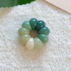 Garlic Clove Bodhi Multicolored Bead Bracelet 14mm for Stress Relief and Meditation
