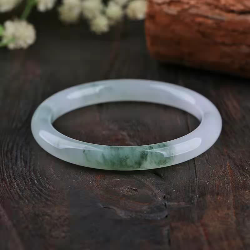 Fortune Jewel Jade Abundance Luck Blessing Bracelet Bangle