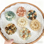 14mm Fresh-Palette Garlic-Clove Bodhi Bead Bracelet