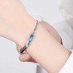 Fortune Jewel 925 Silver Plated Copper 12 Constellations of the Zodiac Charm Bracelet