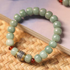 Fortune Jewel Bodhi Seed Auspicious Cloud Fu Character Bead Peace Bracelet
