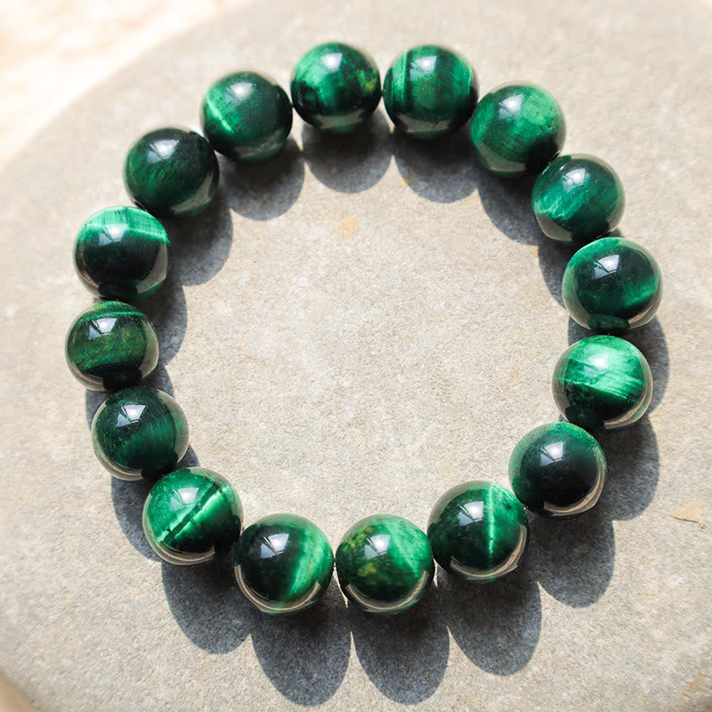 Fortune Jewel Tiger Eye Growth Healing Energy Bracelet