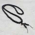 Fortune Jewel 108 Mala Beads Bracelet Prayer Meditation Sandalwood Elastic
