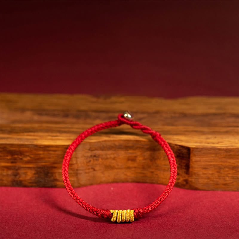 Fortune Jewel Handcrafted King Kong Knot Luck Protection Braid Rope Bracelet