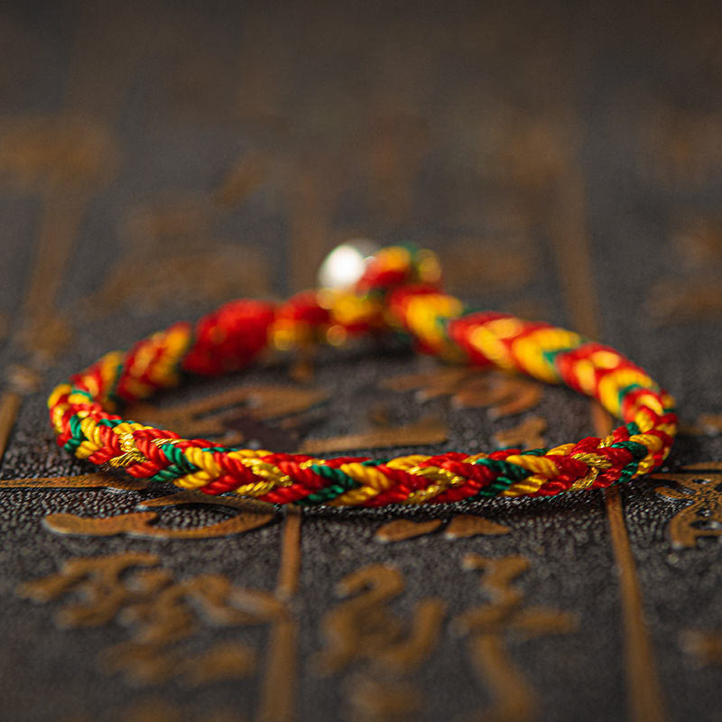 Fortune Jewel "May you be good fortune and success" Lucky Multicolored Bracelet