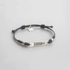 Fortune Jewel 925 Sterling Silver Red String Luck Strength Braid Bracelet