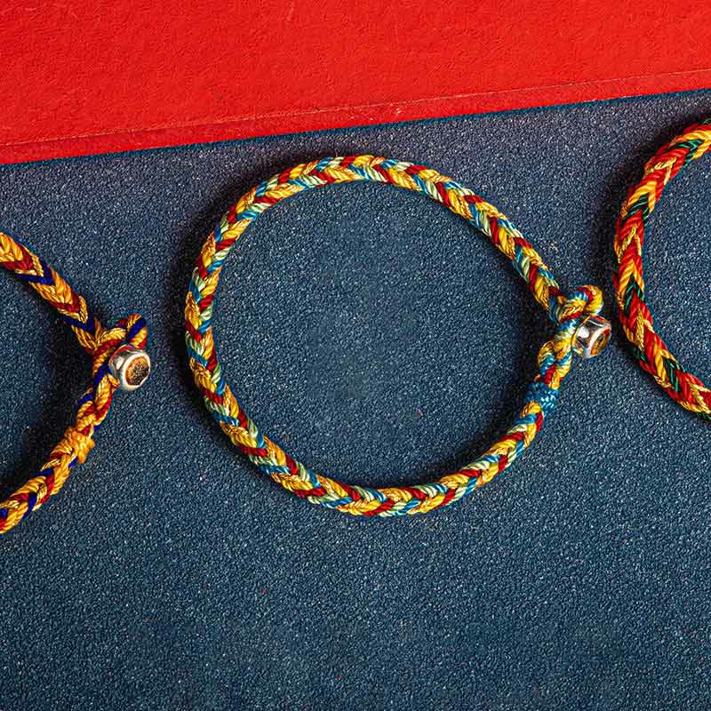 Fortune Jewel "May you be safe and sound all year round" Lucky Multicolored Bracelet