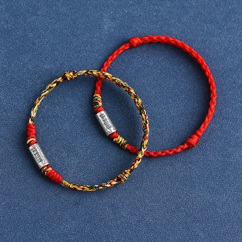 Fortune Jewel Handcrafted 925 Sterling Silver Everything Goes Well Design Protection Strength Bracelet Anklet