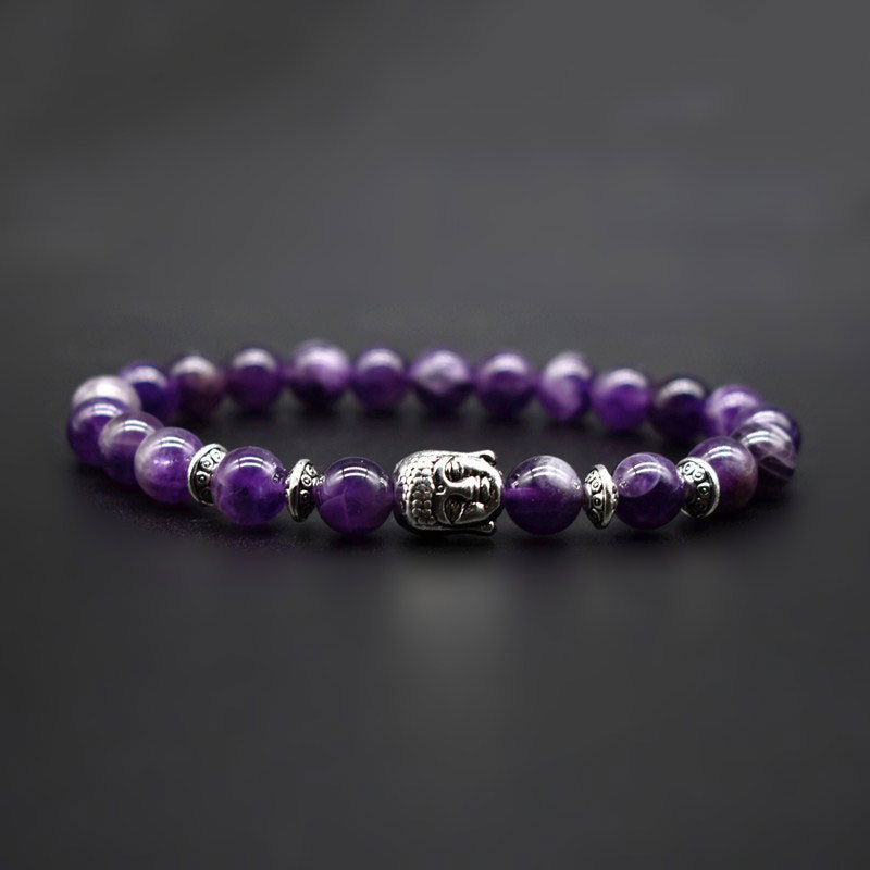 Fortune Jewel Amethyst Love Healing Bracelet