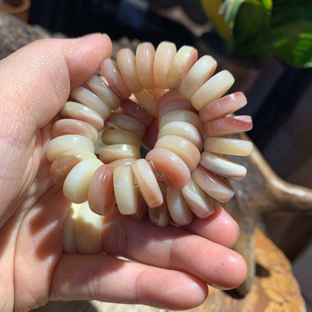 Large Camel Bone Flake Bracelet（14.5mm*5mm）
