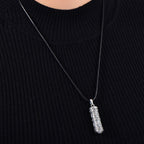 Fortune Jewel Tibetan Om Mani Padme Hum Buddha Swastika Luck Necklace Pendant