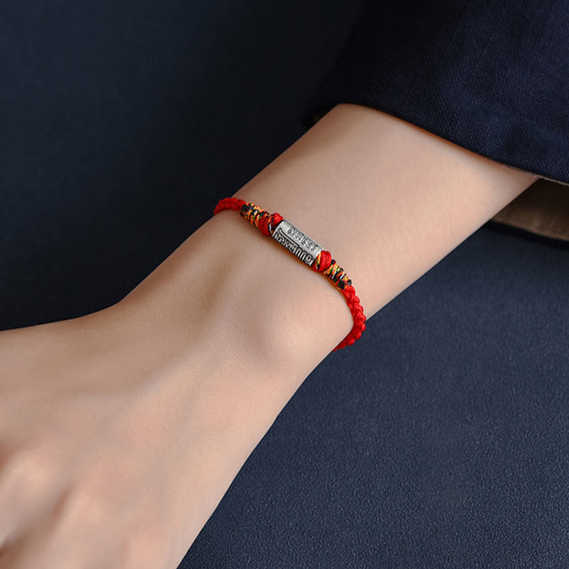 Fortune Jewel Handcrafted 925 Sterling Silver Everything Goes Well Design Protection Strength Bracelet Anklet