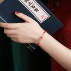Fortune Jewel 12 Chinese Zodiac Lucky Red String Bracelet