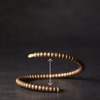 Fortune Jewel Vintage Design Copper Balance Adjustable Cuff Bracelet