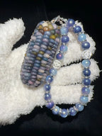 Butterfly Pea Flower Blue Clear Natural Corn Charms for Fidgeting