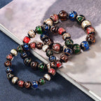 Fortune Jewel Colorful Liuli Glass Bead Luck Bracelet
