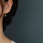 Fortune Jewel 925 Sterling Silver Evil Eye Blessing Protection Stud Earrings