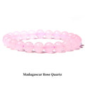 Fortune Jewel Natural Stone Quartz Healing Beads Bracelet
