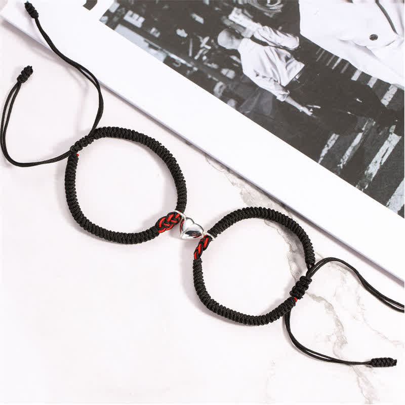 Fortune Jewel 2Pcs Tibetan Luck Chinese Knot Protection String Bracelet