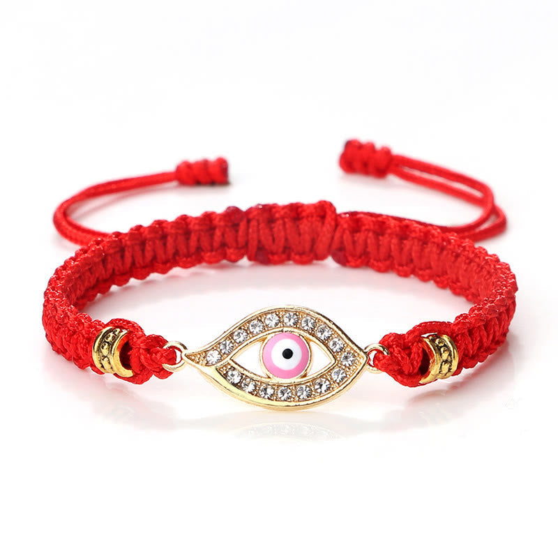 Fortune Jewel Evil Eye Keep Away Evil Spirits String Bracelet