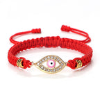 Fortune Jewel Evil Eye Keep Away Evil Spirits String Bracelet