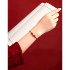Fortune Jewel Handmade Dunhuang Color Luck Braid String Bracelet