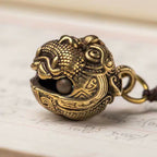 Fortune Jewel PiXiu Wealth Copper Key Chain