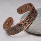 Fortune Jewel Lucky Tree Of Life Balance Magnetic Adjustable Cuff Bracelet Bangle