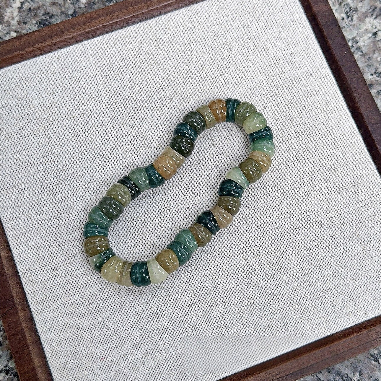 Buddha3bodhi Burger-Sliced Fidget Bodhi Bracelet for Stress Relief