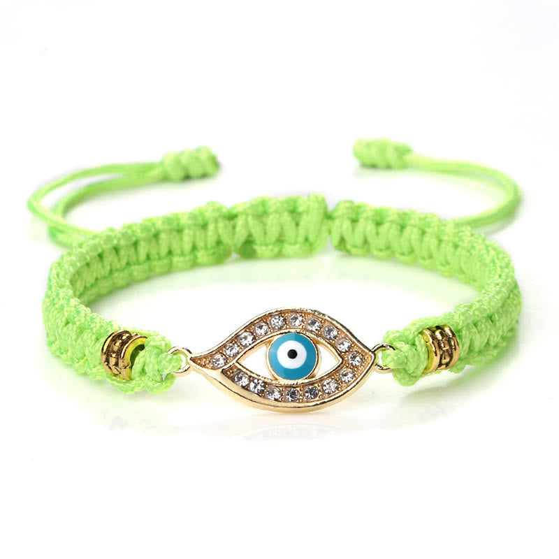 Fortune Jewel Evil Eye Keep Away Evil Spirits String Bracelet