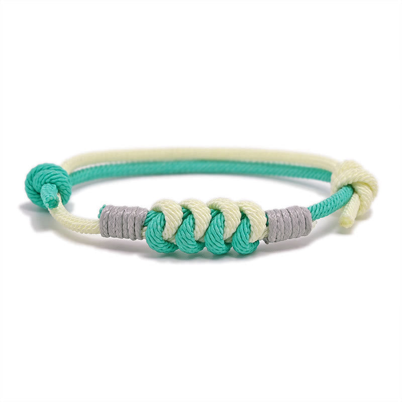 Fortune Jewel Simple Design King Kong Knot Strength Braid String Bracelet