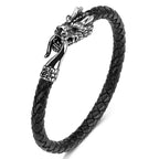 Fortune Jewel Dragon Titanium Steel Protection Luck Bracelet Fortune Jewel