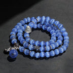 Fortune Jewel Cat Eye PiXiu Support Triple Wrap Bracelet