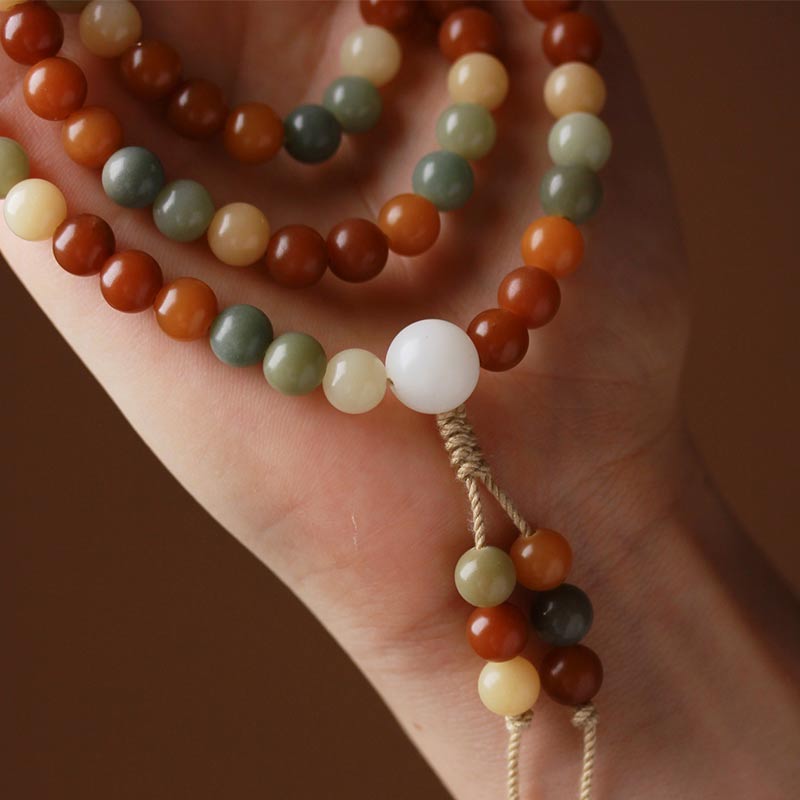 Fortune Jewel Bodhi Seed Mala Harmony Wisdom Bracelet