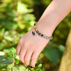 Fortune Jewel Moonstone Lazurite Calm Healing Positive Bracelet