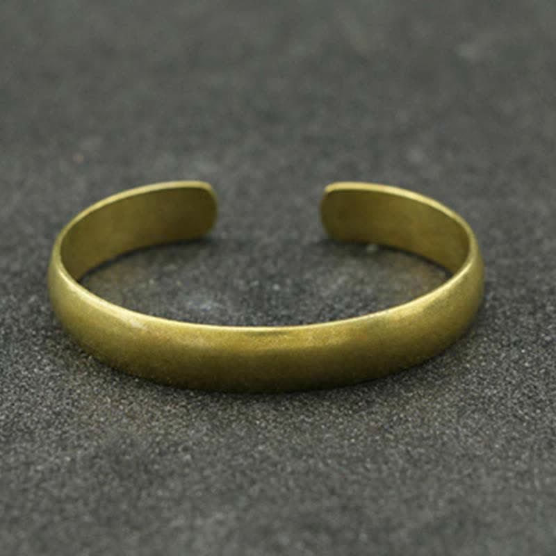 Fortune Jewel 2Pcs Om Mani Padme Hum Dragon Phoenix Copper Leather Peace Cuff Bracelet Bangle