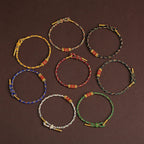 Fortune Jewel Handmade Colorful Rope King Kong Knot Braided Luck Bracelet