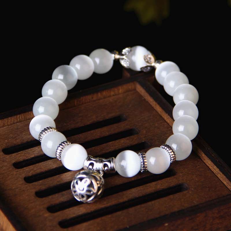Fortune Jewel Tibetan Cat Eye Lucky Bracelet