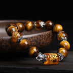 Fortune Jewel Tiger Eye Bead Fortune Prosperity Bracelet